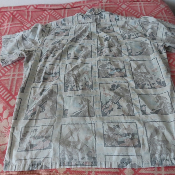 Reyn Spooner Dietrich Varez Men's XL Catholic Father Damien Hawaiian Aloha Shirt - Picture 6 of 8